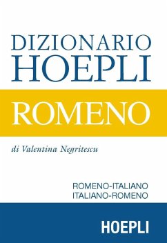 Cover Dizionario Hoepli romeno. Romeno-italiano, italiano-romeno