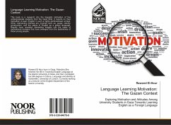 Cover Language Learning Motivation: The Gazan Context