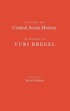 Cover Studies on Central Asian History in Honor of Yuri Bregel