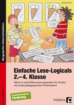 Einfache Lese-Logicals - 2.-4. Klasse - Rosendahl, Julia