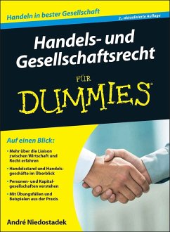 Handels- und Gesellschaftsrecht für Dummies (eBook, ePUB) - Niedostadek, André
