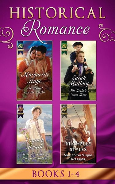 Historical Romance Books 1 - 4 (eBook, ePUB)