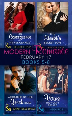 Modern Romance February Books 5-8 (eBook, ePUB) - Lucas, Jennie; Cox, Maggie; Shaw, Chantelle; Rice, Heidi