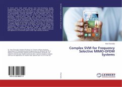 Complex SVM for Frequency Selective MIMO-OFDM Systems