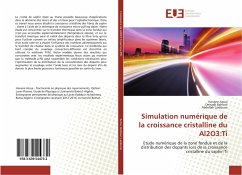 Simulation numérique de la croissance cristalline du Al2O3:Ti - Azoui, Hanane;Bahloul, Derradji;Laidoune, Abdellah