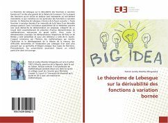 Le théorème de Lebesgue sur la dérivabilité des fonctions à variation bornée - Mombo Mingandza, Patrick Landry