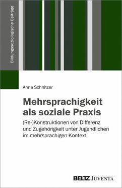 Cover Mehrsprachigkeit als soziale Praxis (eBook, PDF)
