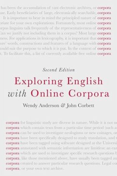 Exploring English with Online Corpora - Anderson, Wendy; Corbett, John