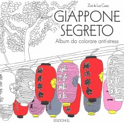 Cover Giappone segreto. Album da colorare anti-stress