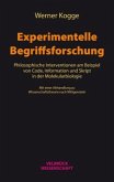 Experimentelle Begriffsforschung