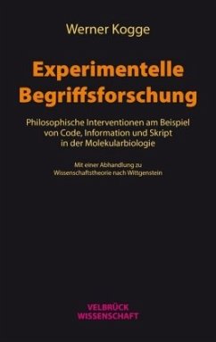 Experimentelle Begriffsforschung - Kogge, Werner