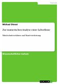 Zur numerischen Analyse einer Laborfinne (eBook, PDF)