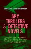 Spy Thrillers & Detective Novels: The Web, The Green God, The Film of Fear, The Ivory Snuff Box, The Blue Lights & The Brute (eBook, ePUB)