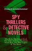 Spy Thrillers & Detective Novels: The Web, The Green God, The Film of Fear, The Ivory Snuff Box, The Blue Lights & The Brute (eBook, ePUB)