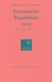 University of Oxford Examination Regulations 2015
