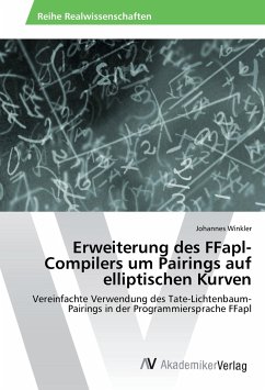 Erweiterung des FFapl-Compilers um Pairings auf elliptischen Kurven