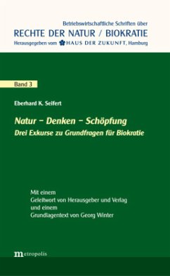 Natur - Denken - Schöpfung - Seifert, Eberhard K.