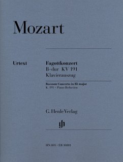 Cover Konzert für Fagott und Orchester B-dur KV 191