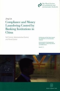 Cover Compliance and Money Laundering Control by Banking Institutions in China.