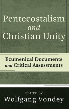 Pentecostalism and Christian Unity