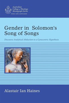 Gender in Solomon¿s Song of Songs