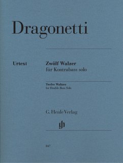 Cover Zwölf Walzer für Kontrabass solo