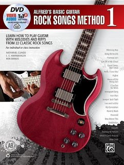 Alfred's Basic Guitar Rock Songs Method, Bk 1 - Gunod, Nathaniel; Harnsberger, L C; Manus, Ron