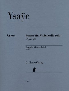 Cover Sonate für Violoncello solo op. 28