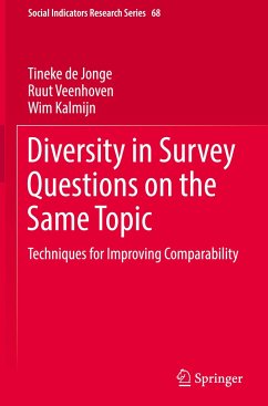 Diversity in Survey Questions on the Same Topic - Jonge, Tineke de;Veenhoven, Ruut;Kalmijn, Wim