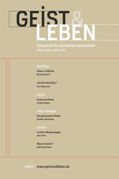 Geist & Leben 1/2017 (eBook, ePUB)