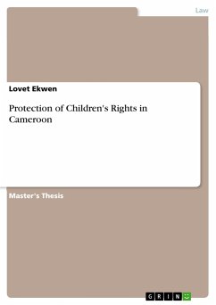 Protection of Children's Rights in Cameroon