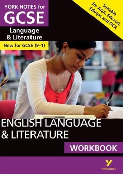 English Language and Literature Workbook: York Notes for GCSE the ideal way to catch up, test your knowledge and feel ready for the 2025 and 2026 exams - Eddy, Steve;Green, Mary