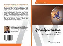 Pass-on defense and claims by indirect purchasers under EU law - Nachev, Ivan