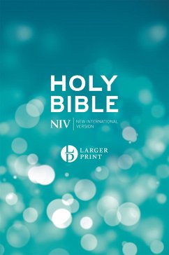 NIV Larger Print Blue Hardback Bible - Version, New International