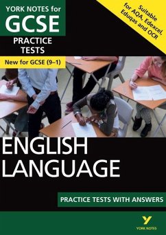 English Language Practice Tests with Answers: York Notes for GCSE the best way to practise and feel ready for and 2023 and 2024 exams and assessments - White, Susannah