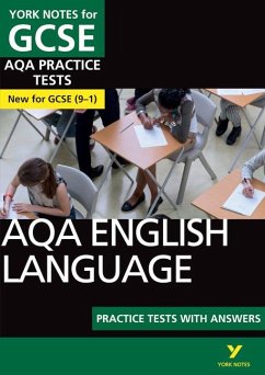 AQA English Language Practice Tests with Answers: York Notes for GCSE the best way to practise and feel ready for the 2025 and 2026 exams - White, Susannah