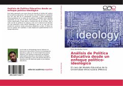 Análisis de Política Educativa desde un enfoque político-ideológico