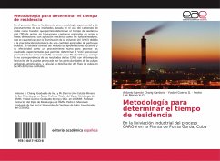 Metodología para determinar el tiempo de residencia - Chang Cardona, Antonio Ramón;Guerra G., Yosbel;Merencio G., Pedro Luis