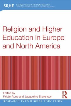 Cover Religion and Higher Education in Europe and North America (eBook, PDF)