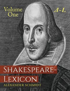 Shakespeare-Lexicon - Schmidt, Alexander