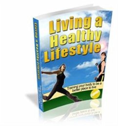 Living a Healthy Lifestyle (eBook, PDF) - Collectif, Ouvrage