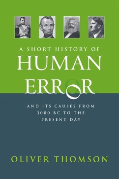 Cover Short History of Human Error (eBook, PDF)