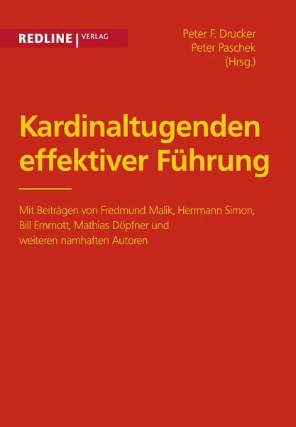 Kardinaltugenden effektiver Führung (eBook, ePUB)