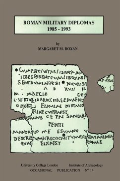 Cover Roman Military Diplomas 1985 to 1993 (eBook, ePUB)