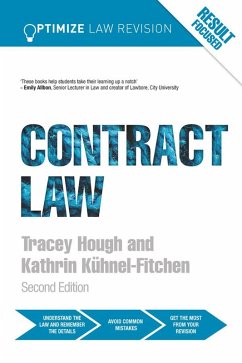 Optimize Contract Law (eBook, ePUB) - Kuhnel-Fitchen, Kathrin; Hough, Tracey