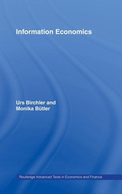 Information Economics (eBook, ePUB) - Birchler, Urs; Bütler, Monika