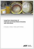 Long-Term Interactions of Full-Scale Cemented Waste Simulates with Salt Brines Long-Term Interactions of Full-Scale Cemented Waste Simulates with Salt Brines