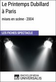 Le Printemps Dubillard à Paris (mises en scène - 2004) (eBook, ePUB)