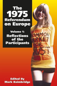 1975 Referendum on Europe - Volume 1 (eBook, ePUB) - Baimbridge, Mark