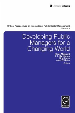 Developing Public Managers for a Changing World (eBook, PDF)